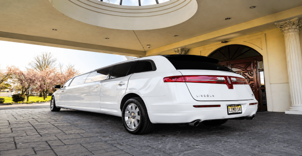 Lincoln MKT White Limousine