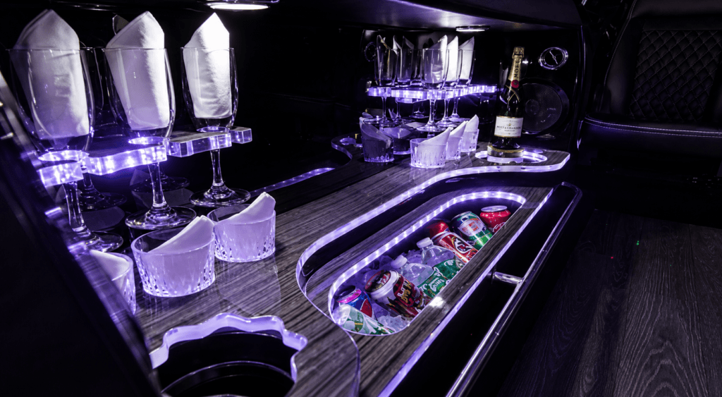 Lincoln MKT White Limousine