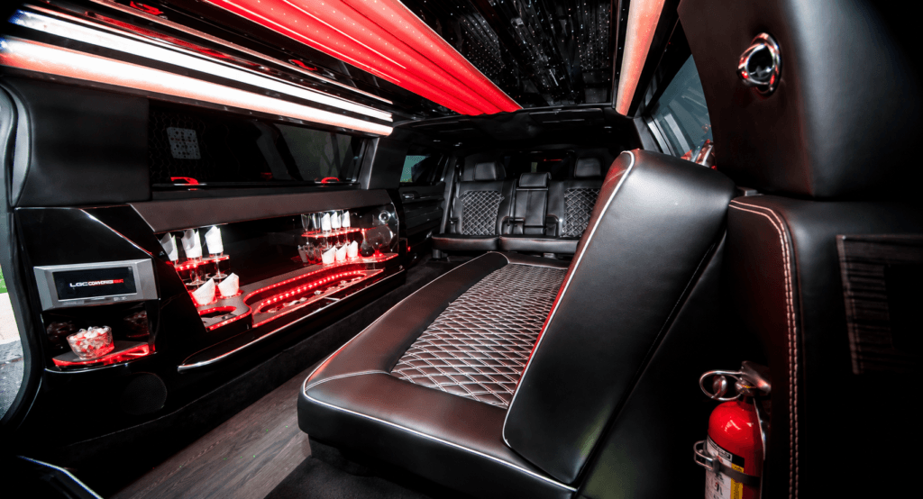 Lincoln MKT White Limousine